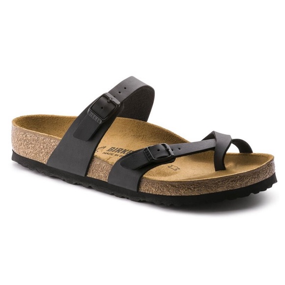 Birkenstock Shoes - {BIRKENSTOCK} Mayari thong sandal | Black | 41